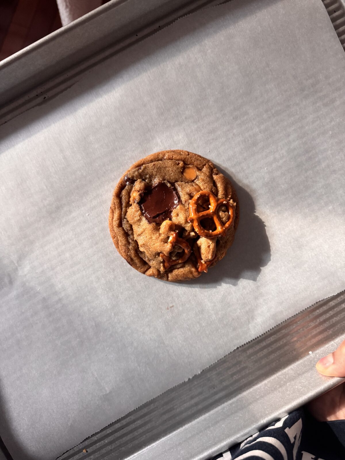 a brown butter kitchen sink cookie
